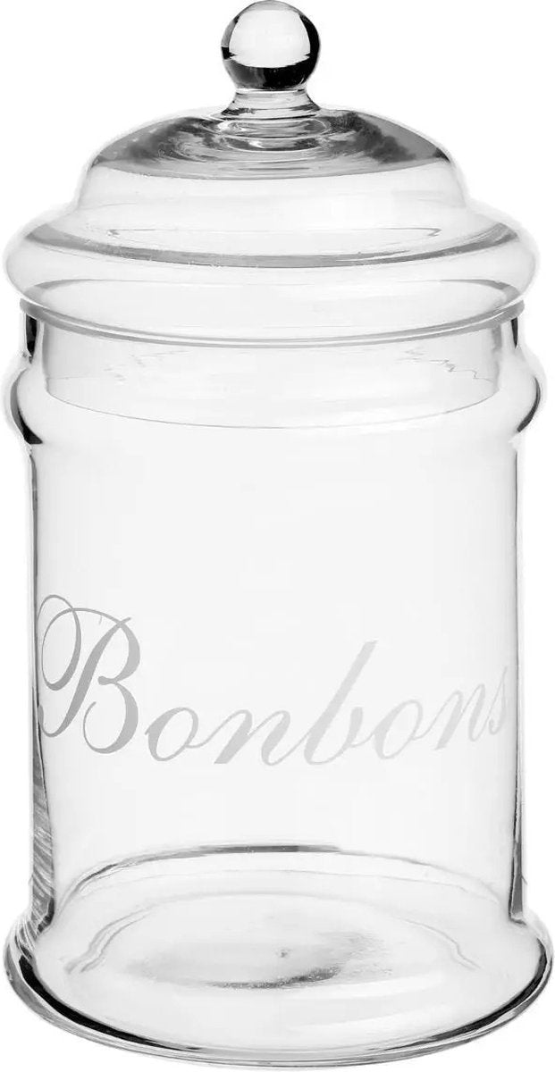 Vorratsglas - Bonbonglas - Glas - Deckel - 2 l - Bonbonnieren