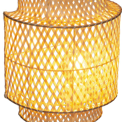 Atmosphera Wandleuchte Liby Bambus natur – Ø 23 cm – Leuchte