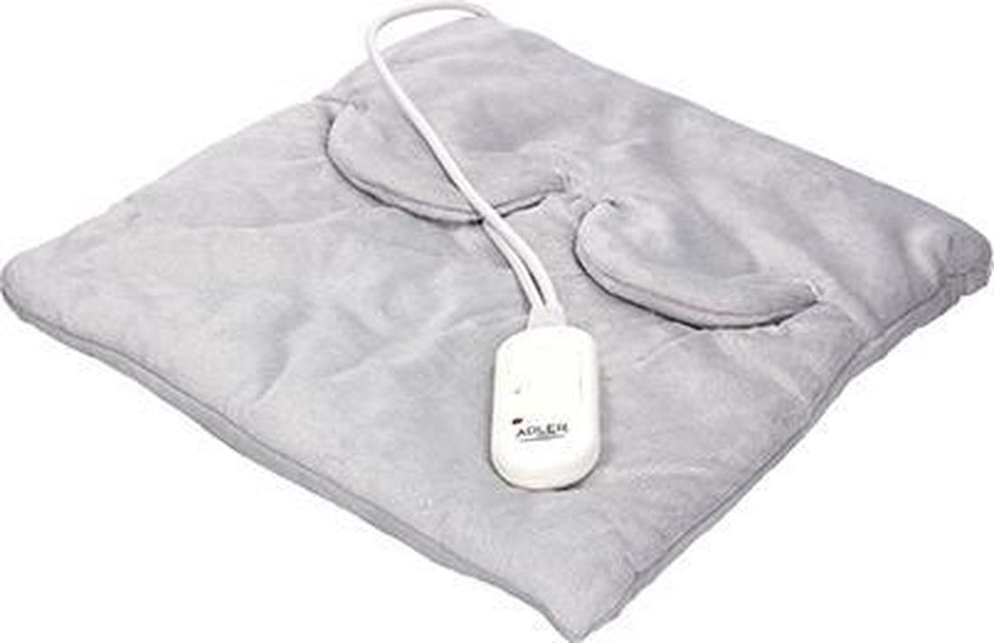 ADLER AD 7403 Coussin chauffant - Pour mains/pieds - Gris