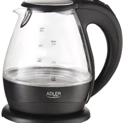 Adler AD 1224 Wasserkocher 1.5 Ltr mit LED-Beleuchtung