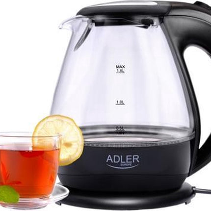 Adler AD 1224 Wasserkocher 1.5 Ltr mit LED-Beleuchtung