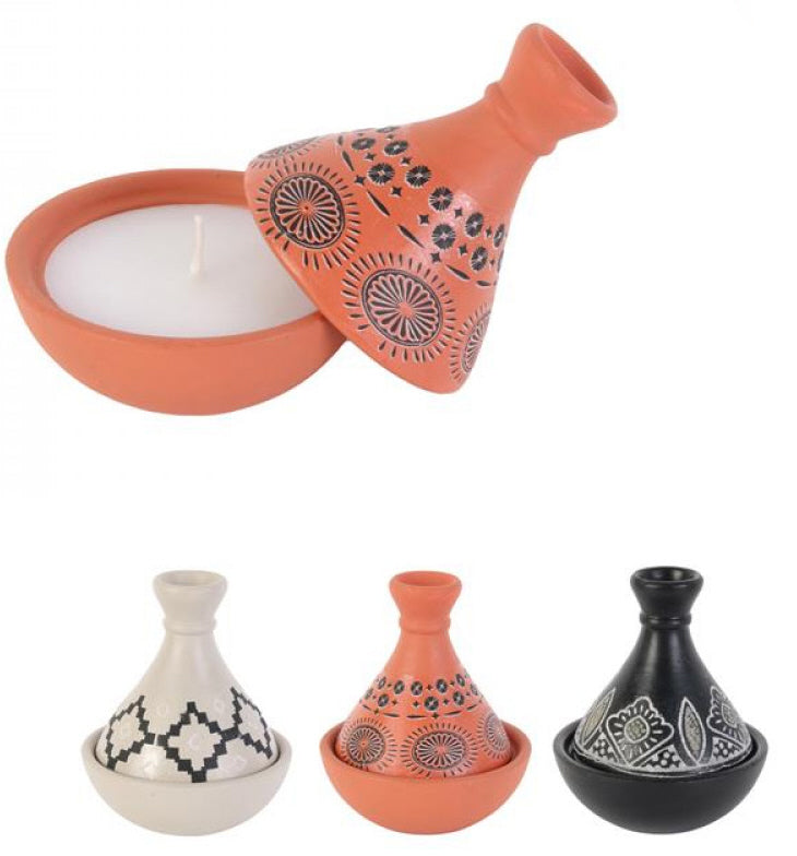 Mini tagine tea light holder.