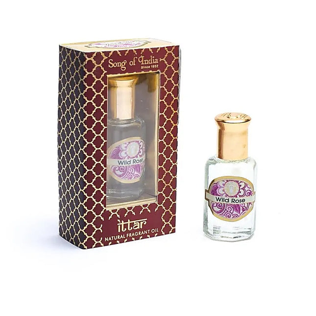 Wilde Roos Ayurveda Duftöl – 100% Natürliches Aromaöl – 10ml – Romantisch, Sanft und Ausgleichend