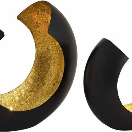 Set mit 2 Windlichtern - Teelichthalter-Set 2-teilig Omega