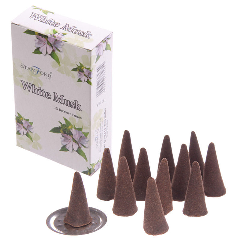 White Musk Incense Cones