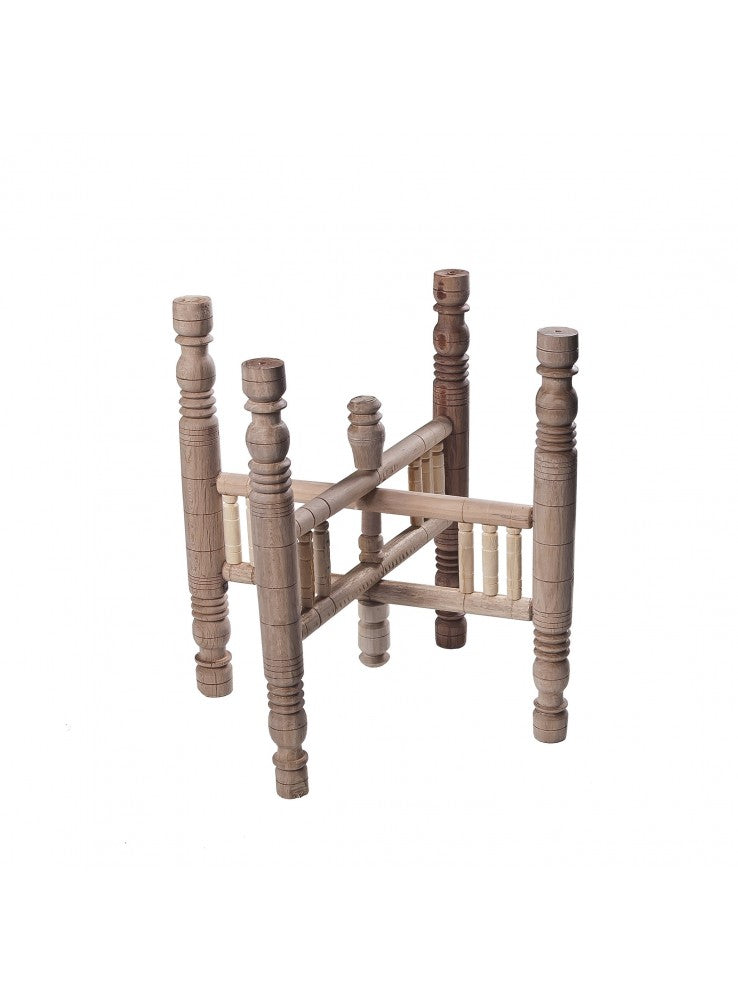Wooden base for trays Ø 90