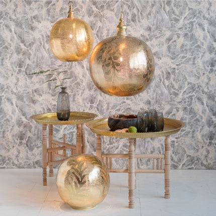 Dienblad  Disk Gold
