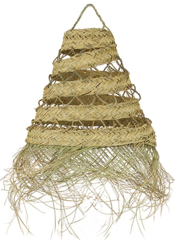 Essaouira Triangle Seegras Lampenschirm