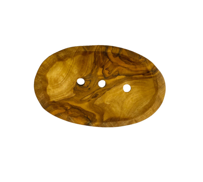 Porte-savon / coupelle en bois d'olivier