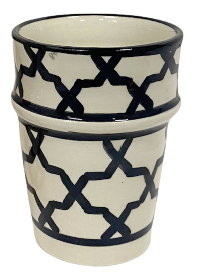 Handmade Moroccan beldi glass