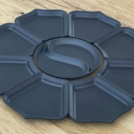 9 Delig Serveer set - Melamine - 66 cm