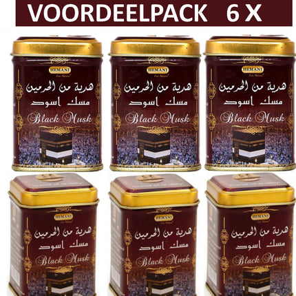 Hemani Black Musk Duftwürfel Vorteilspack 6 Stk