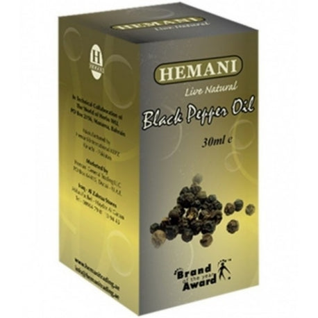 Black pepper oil