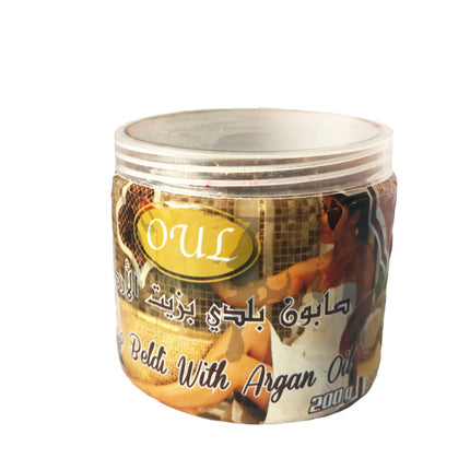 Marokkanische Savon Beldi mit Arganöl